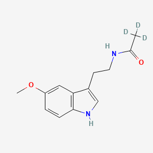 molecular formula C13H16N2O2 B12417793 Melatonin-d3 