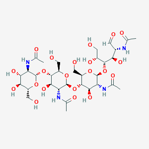 molecular formula C32H54N4O21 B12417829 N,N',N'',N'''-Tetraacetyl chitotetraose 