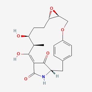 molecular formula C20H23NO6 B12417860 (9S)-Macrocidin B 