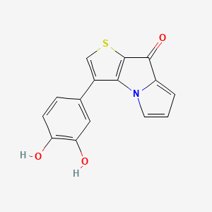 3-(3,4-Dihydroxyphenyl)-8H-thieno[2,3-b]pyrrolidine-8-one
