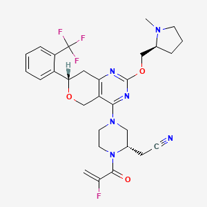 molecular formula C29H32F4N6O3 B12417895 KRAS G12C inhibitor 26 