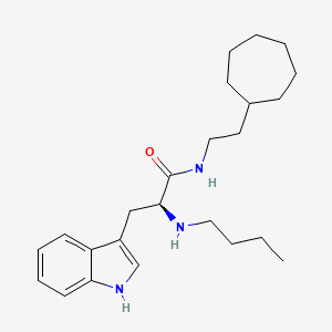 molecular formula C24H37N3O B12417898 BChE-IN-4 