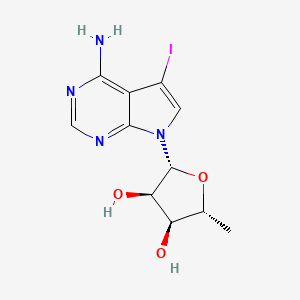 7-(5-Deoxy-Beta-D-Ribofuranosyl)-5-Iodo-7h-Pyrrolo[2,3-D]pyrimidin-4-Amine