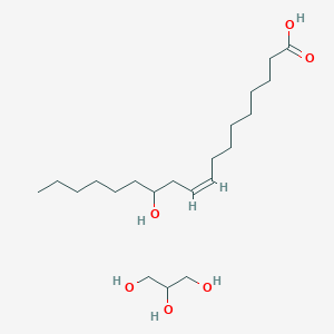 molecular formula C21H42O6 B1241792 Polyglycerol polyricinoleate 