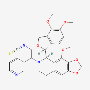 molecular formula C29H29N3O6S B12417926 Anti-Trypanosoma cruzi agent-3 