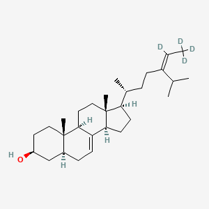 molecular formula C29H48O B12417929 Avenasterol-d4 