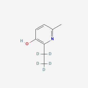 molecular formula C8H11NO B12418041 Emoxipine-d5 