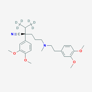 molecular formula C27H38N2O4 B12418056 (R)-(+)-Verapamil-d6 