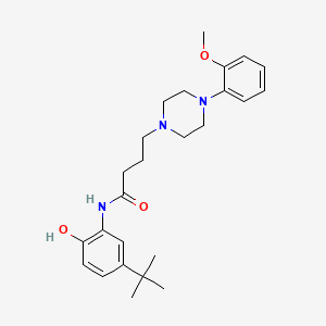 molecular formula C25H35N3O3 B12418067 Pde4B/7A-IN-1 