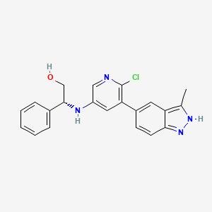 molecular formula C21H19ClN4O B12418077 Cdk9-IN-12 