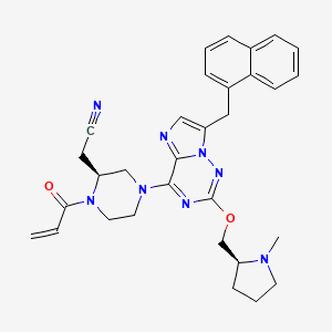 molecular formula C31H34N8O2 B12418106 KRAS G12C inhibitor 50 