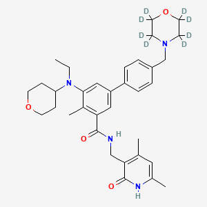 molecular formula C34H44N4O4 B12418194 Tazemetostat-d8 
