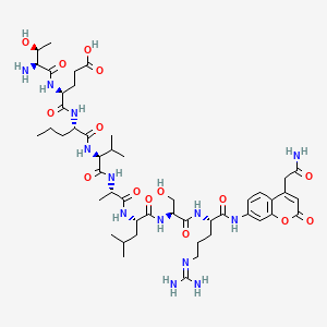 molecular formula C48H75N13O15 B12418216 Allo-aca 