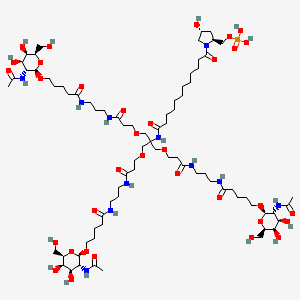 molecular formula C78H140N11O34P B12418328 AS-Inclisiran sodium CAS No. 1639264-46-2