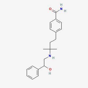 Benzamide, 4-[3-[(2-hydroxy-2-phenylethyl)amino]-3-methylbutyl]-, (R)-(9CI)