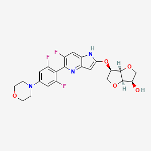 molecular formula C23H22F3N3O5 B12418375 AMPK activator 7 