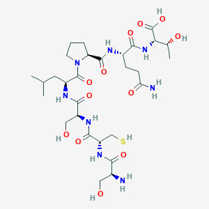 molecular formula C29H50N8O12S B12418393 Leptin (116-130) 