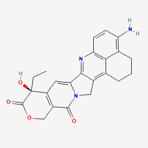molecular formula C23H21N3O4 B12418463 (4-NH2)-Exatecan 