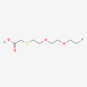 molecular formula C8H15FO4S B12418515 F-Peg2-S-cooh 