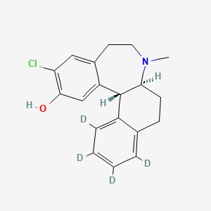 molecular formula C19H20ClNO B12418548 Ecopipam-d4 