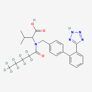 molecular formula C24H29N5O3 B12418553 (Rac)-Valsartan-d9 