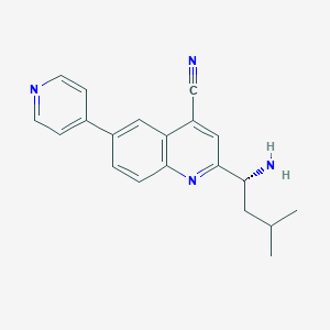 molecular formula C20H20N4 B12418572 Aak1-IN-3 