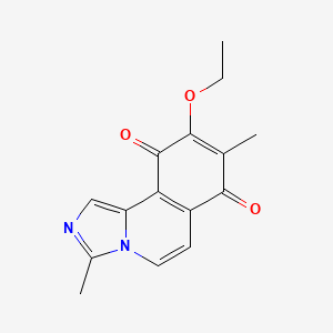 molecular formula C15H14N2O3 B1241861 Cribrostatin 6 