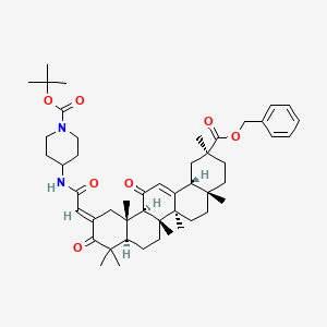 molecular formula C49H68N2O7 B12418672 Apoptosis inducer 7 