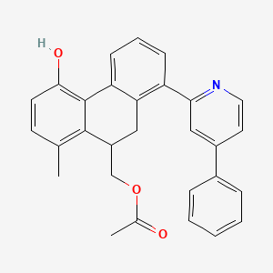 molecular formula C29H25NO3 B12418714 3CPLro-IN-1 