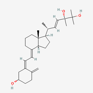molecular formula C28H44O3 B1241873 24,25-dihydroxyvitamin D2 