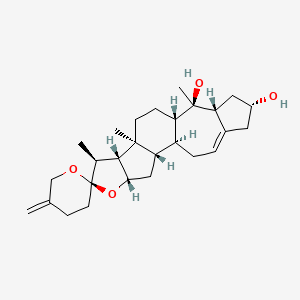 molecular formula C27H40O4 B12418751 Bufospirostenin A 