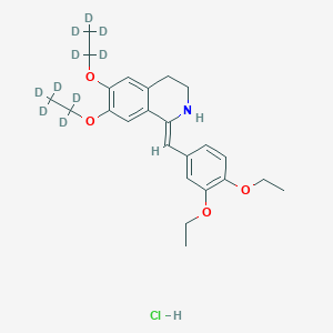 molecular formula C24H32ClNO4 B12418805 Drotaverine-d10 (hydrochloride) 