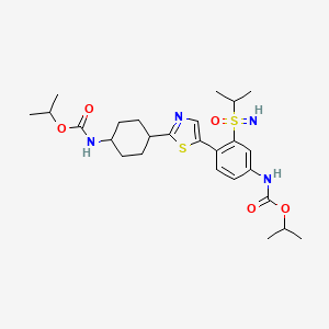 molecular formula C26H38N4O5S2 B12418821 Rad51-IN-5 