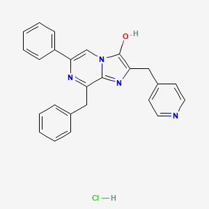 molecular formula C25H21ClN4O B12418845 pyCTZ (hydrochloride) 