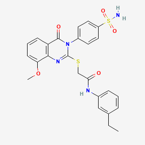 molecular formula C25H24N4O5S2 B12418878 Bcl-2-IN-6 