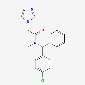 molecular formula C19H18ClN3O B12418898 Heme Oxygenase-1-IN-2 