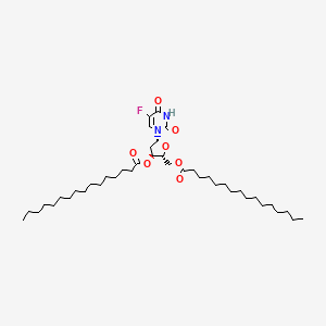 molecular formula C41H71FN2O7 B1241893 3,5-Dipalmitoyl-fudr CAS No. 7207-68-3