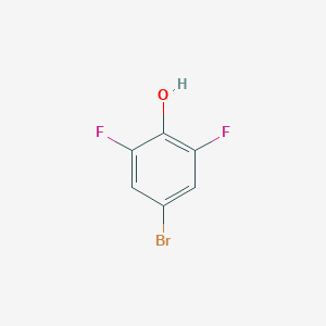 molecular formula C6H3BrF2O B012419 4-Bromo-2,6-difluorophenol CAS No. 104197-13-9