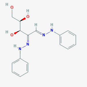 3,4,5-trihydroxy-2-(2-phenylhydrazono)pentanal N-phenylhydrazone