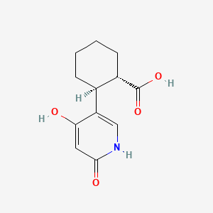 molecular formula C12H15NO4 B12419051 Paecilomide 