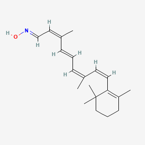 molecular formula C20H29NO B1241906 13-cis-Retinaloxime CAS No. 67890-48-6