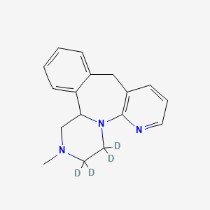 molecular formula C17H19N3 B12419081 Mirtazapine-d4 
