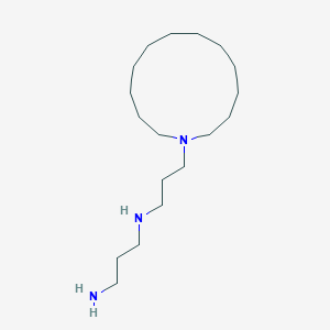 molecular formula C18H39N3 B1241910 Motuporamine A 