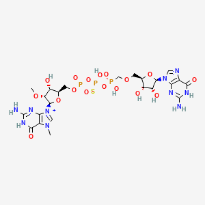 molecular formula C22H31N10O17P3S B12419110 beta-S-Arca (D1) CAS No. 1093268-63-3