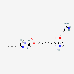 molecular formula C40H67N9O4 B1241921 Batzelladine B 