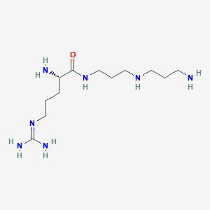 molecular formula C12H29N7O B1241923 sftx-3.3 