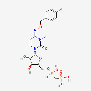 molecular formula C18H24IN3O11P2 B12419253 MRS4620 