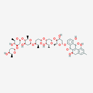 molecular formula C55H74O22 B1241926 Landomycin A 