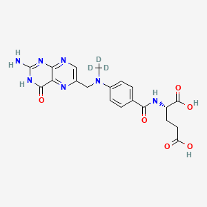 molecular formula C20H21N7O6 B12419264 Methopterine-d3 