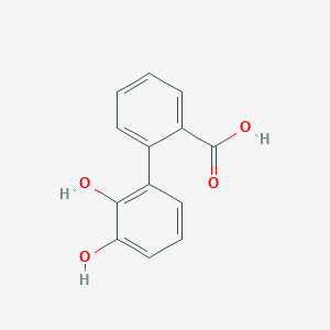 molecular formula C13H10O4 B1241929 2,3-Dihydroxy-2'-carboxybiphenyl 